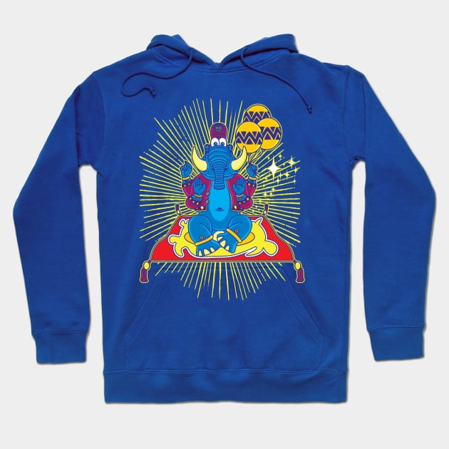 Elephant God Hoodie by Daletheskater